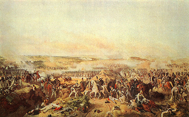 Петер Хесс. Бородинское сражение 16 августа 1812 года.